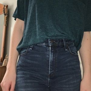 High rise Abercrombie jeans